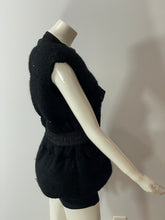 Load image into Gallery viewer, Moncler Black Govihan Boucle Vest
