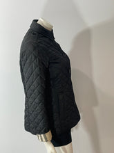 Load image into Gallery viewer, Burberry Black Quilted Short Jacket
