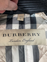 Load image into Gallery viewer, Burberry Finsbridge Black Quilted Jacket