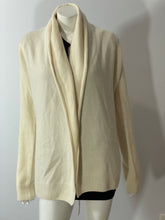 Load image into Gallery viewer, The Row Cream Cashmere Belted Sweater