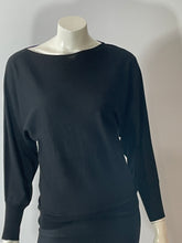 Load image into Gallery viewer, Lanvin Black Dolman Sleeve Sweater