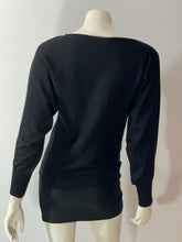 Load image into Gallery viewer, Lanvin Black Dolman Sleeve Sweater
