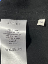 Load image into Gallery viewer, Gucci Black Short Sleeve Tunic Dress