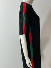 Load image into Gallery viewer, Gucci Black Short Sleeve Tunic Dress