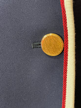 Load image into Gallery viewer, Gucci Navy Grosgrain Trimmed Cady Blazer