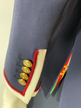 Load image into Gallery viewer, Gucci Navy Grosgrain Trimmed Cady Blazer