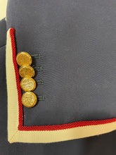 Load image into Gallery viewer, Gucci Navy Grosgrain Trimmed Cady Blazer