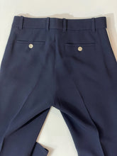 Load image into Gallery viewer, Gucci Navy Grosgrain Trim Pants