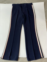 Load image into Gallery viewer, Gucci Navy Grosgrain Trim Pants