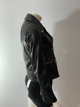 Load image into Gallery viewer, Gucci Black Leather Moto Jacket