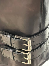 Load image into Gallery viewer, Gucci Black Leather Moto Jacket