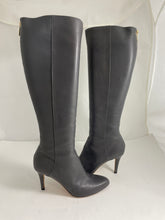 Load image into Gallery viewer, Jimmy Choo Gray Leather Knee High Boots