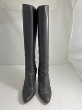 Load image into Gallery viewer, Jimmy Choo Gray Leather Knee High Boots