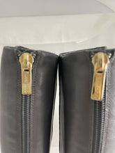 Load image into Gallery viewer, Jimmy Choo Gray Leather Knee High Boots