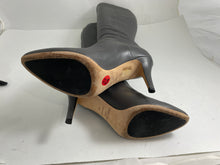 Load image into Gallery viewer, Jimmy Choo Gray Leather Knee High Boots