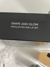 Load image into Gallery viewer, Chanel 2021 Swipe & Glow Highlighter Lip Set PVC Cosmetic Pouch
