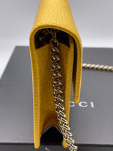 Load image into Gallery viewer, Gucci Yellow WOC Crossbody Clutch Bag