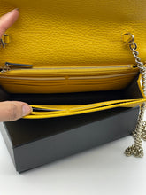 Load image into Gallery viewer, Gucci Yellow WOC Crossbody Clutch Bag