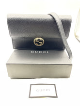 Load image into Gallery viewer, Gucci Black WOC Crossbody Clutch Bag