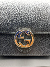 Load image into Gallery viewer, Gucci Black WOC Crossbody Clutch Bag
