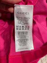 Load image into Gallery viewer, Gucci Hot Pink Corduroy Dress