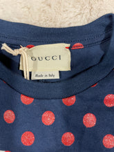 Load image into Gallery viewer, Gucci Navy Blue Long Sleeve Tee Shirt