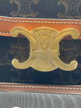 Load image into Gallery viewer, Celine Classic Triomphe Canvas Calfskin Crossbody Bag
