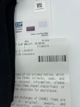 Load image into Gallery viewer, Chanel Light Blue Flap Long Caviar Wallet