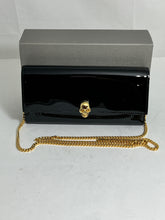 Load image into Gallery viewer, Alexander Mcqueen Black Patent Leather Crossbody Bag