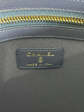 Load image into Gallery viewer, Chanel Denim Tweed Medium O case Clutch