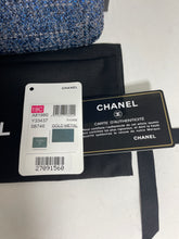 Load image into Gallery viewer, Chanel Denim Tweed Medium O case Clutch