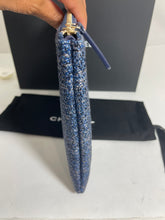 Load image into Gallery viewer, Chanel Denim Tweed Medium O case Clutch