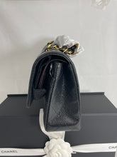Load image into Gallery viewer, Chanel Classic Black Caviar Double Flap Medium Handbag