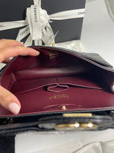 Load image into Gallery viewer, Chanel Classic Black Caviar Double Flap Medium Handbag