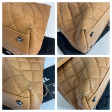 Load image into Gallery viewer, Chanel Caramel Quilted Caviar Large Coco Handle Crossbody