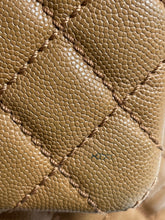 Load image into Gallery viewer, Chanel Caramel Quilted Caviar Large Coco Handle Crossbody