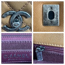 Load image into Gallery viewer, Chanel Caramel Quilted Caviar Large Coco Handle Crossbody