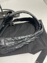 Load image into Gallery viewer, Chanel Black Paris Biarritz Coated Canvas Tote Handbag