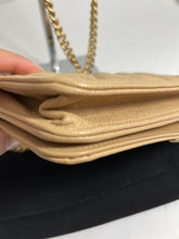 Load image into Gallery viewer, Chanel 19 Beige Caviar GHW Boy WOC Crossbody Bag