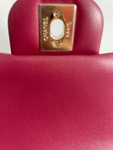 Load image into Gallery viewer, Chanel Classic Burgundy Mini Rectangle Top Handle Handbag