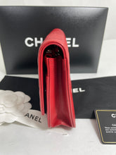 Load image into Gallery viewer, Chanel Classic Red Lambskin Limited Edition Camellia Woc Small Handbag