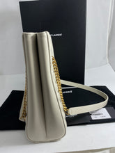 Load image into Gallery viewer, Saint Laurent YSL Tribeca White Tote Bag