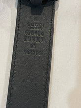 Load image into Gallery viewer, Gucci Black Marmont GG Fanny Belt Bag