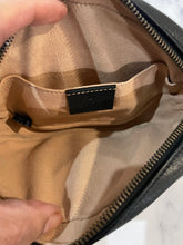 Load image into Gallery viewer, Gucci Black Marmont GG Fanny Belt Bag