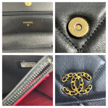 Load image into Gallery viewer, Chanel 19 Black Quilted WOC Crossbody Bag