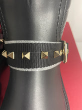 Load image into Gallery viewer, Valentino Garavani Calfskin Rockstud Combat Boots