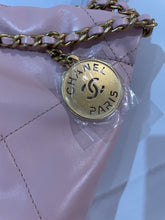 Load image into Gallery viewer, Chanel 23S Calfskin Pink Mini 22 Crossbody Bag