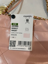 Load image into Gallery viewer, Chanel 23S Calfskin Pink Mini 22 Crossbody Bag