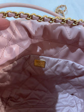 Load image into Gallery viewer, Chanel 23S Calfskin Pink Mini 22 Crossbody Bag