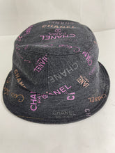 Load image into Gallery viewer, Chanel 22P Black Denim Bucket Hat
